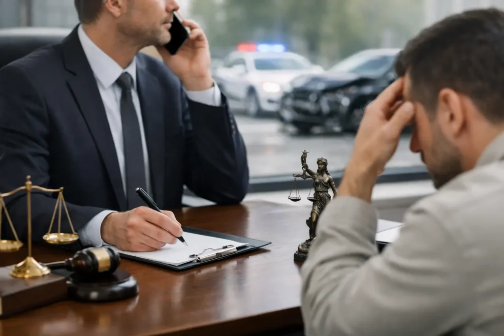 When Should You Call an Accident Lawyer After a Crash?