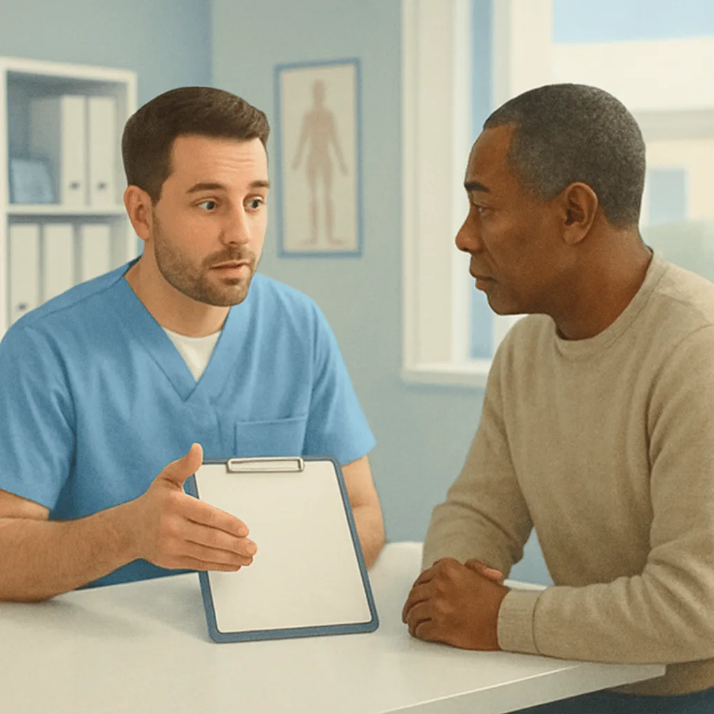 Reviewing medical bills and insurance documents after a Jackson, MS car accident