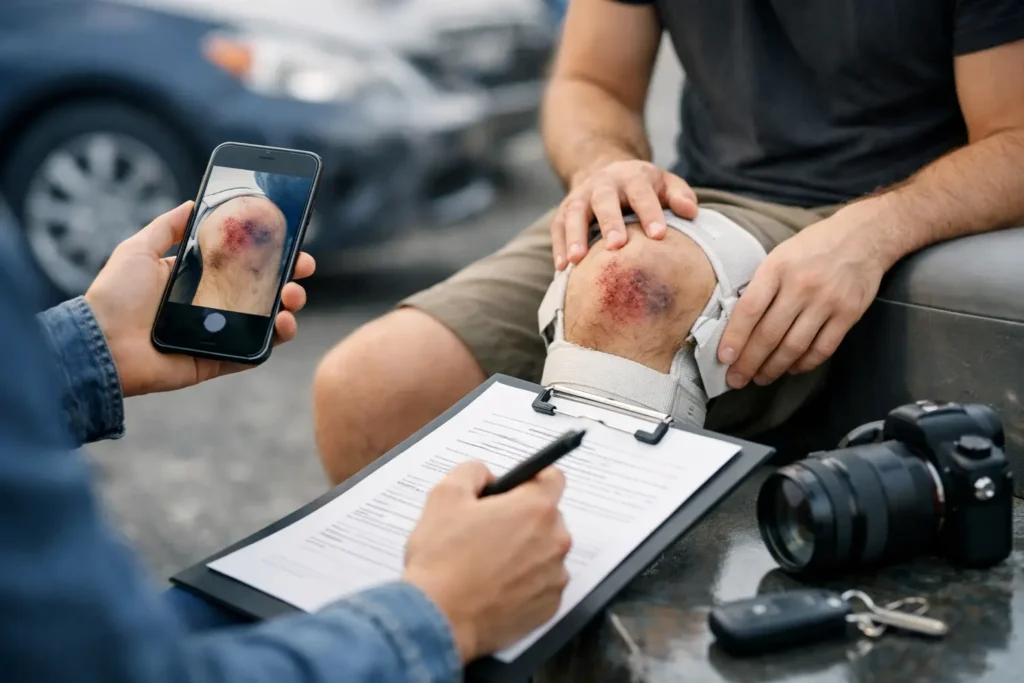 How to Document Accident Injuries for a Claim
