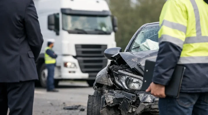Trucking Company Versus Driver Liability After a Crash